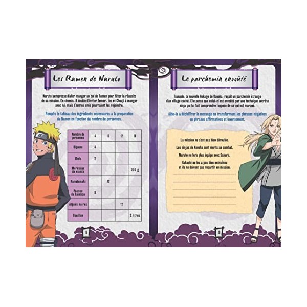 Naruto Shippuden - Enigmes du CM1 au CM2