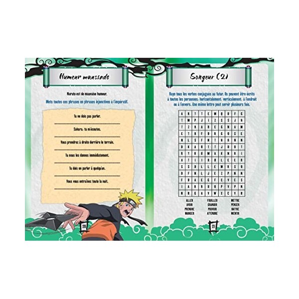 Naruto Shippuden - Enigmes de la 6e à la 5e