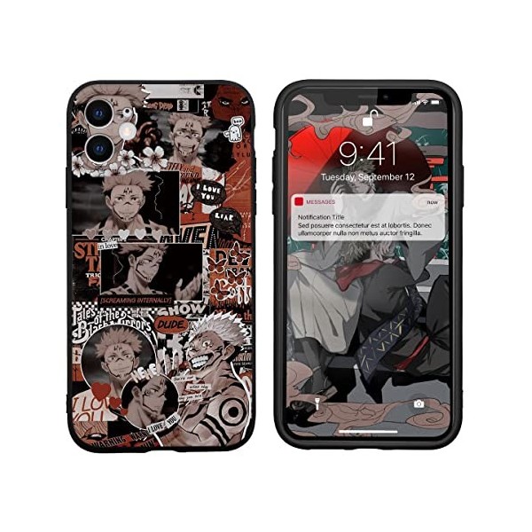 Coque pour Samsung Galaxy A71 4G 6,7" Antichoc Transparent Silicone TPU Protection Housse, Étui de Téléphone Anime Jujutsu 