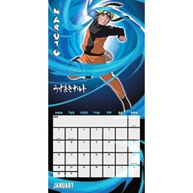 Naruto Shippuden Square Calendar