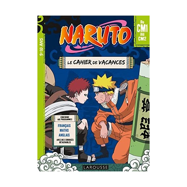 NARUTO - Cahier de vacances du CM1 au CM2