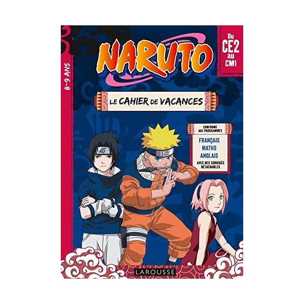 NARUTO - Cahier de vacances du CE2 au CM1