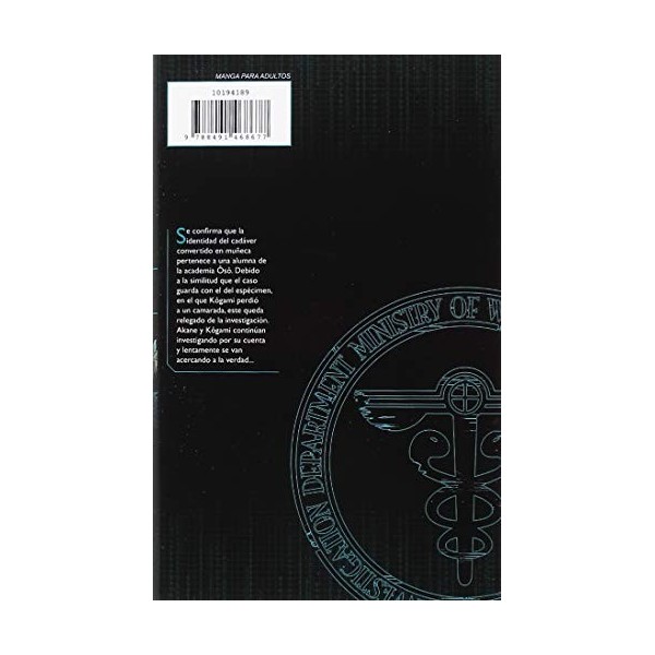 Psycho Pass nº 03/06: Inspectora Akane Tsunemori