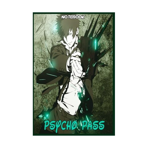 Psycho Pass notebook: Lined Journal for kids, teens, students, teachers, women and adults, For writing, Drawing, Goals Ideas,