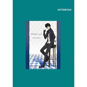 Psycho-Pass Chibi notebook: 110 Pages, Classic Lined pages, A4 Size 8.27 x 11.69 inches , Psycho-Pass Shinya Kogami Blue Not