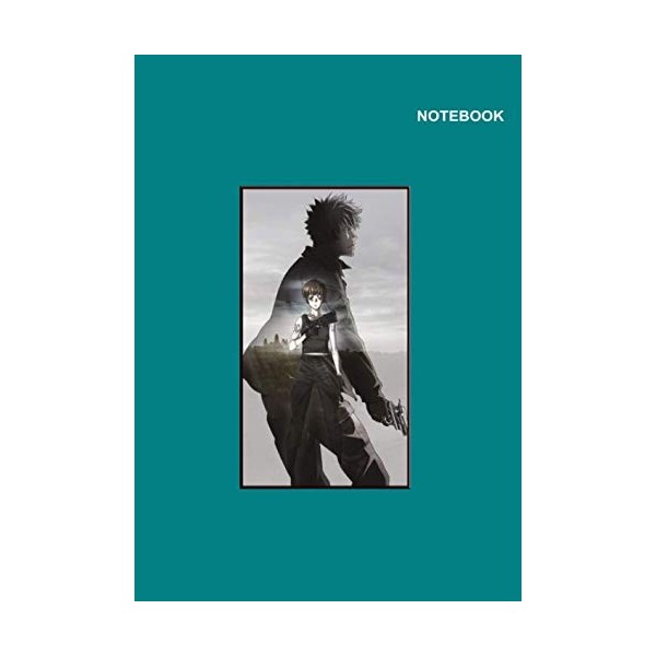 Psycho-Pass Manga notebook: College Ruled paper, Psycho Blue Notebook Cover, A4 8.27 x 11.69 inches , 110 Pages.