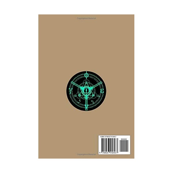 Psycho-Pass Anime Notebook Cover: College Ruled paper, 6 x 9 inches Large, 110 pages [55 sheets].