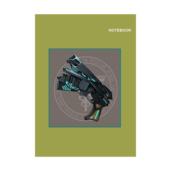 Kids notebook Psycho-Pass: Lined Writing sketchbook, 110 Pages, A4 8.27 x 11.69 inches , Logo Psycho-Pass Manga Notebook Cov