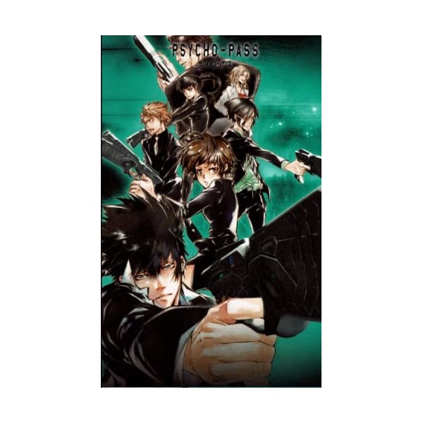 Psychō Pāss: Anime Journal Notebook Perfect for Organization Tracking Writing and a Gift, Matte Finish Journal