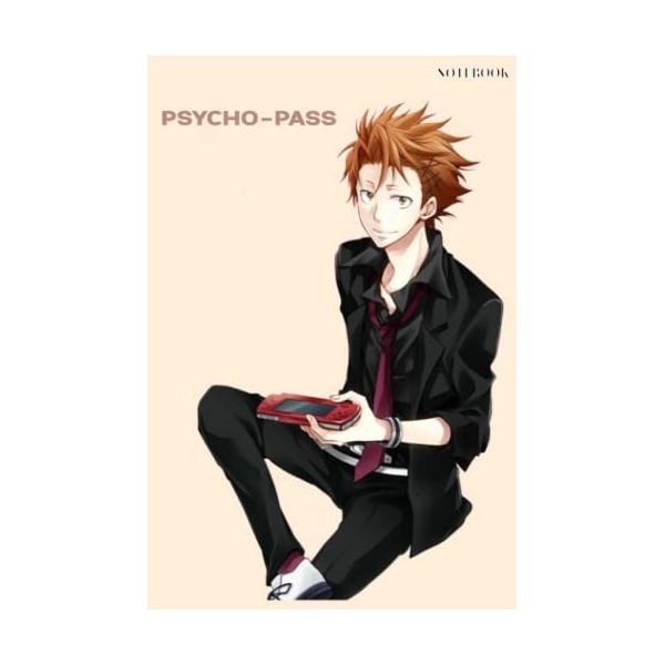 Psycho-Pass notebook: 6x9 120 Pages Lined College Ruled Paper, Journal, Matte Finish Cover, Diary