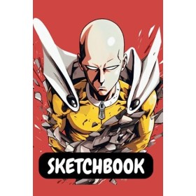 Mini Sketchbook: "Unleash Your Creativity: One-Punch Man Sketchbook notebook for drawing, writing, painting, sketching or doo