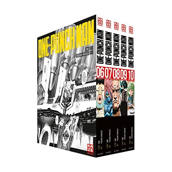 ONE-PUNCH MAN - Box mit Band 6-10: -limitiert- Allemand 