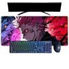 Jujutsu Kaisen Ryomen Sukuna Anime Tapis de Souris XXL, 800x300mm, Tapis de Souris pour Jeux imperméable et 3mm Base en Caout