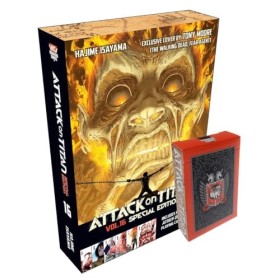 Attack on Titan 16 Manga Special Edition with Playing Cards