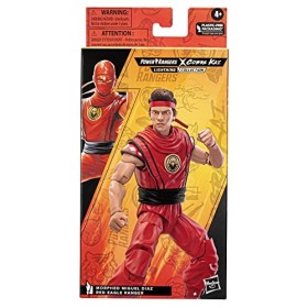 Hasbro Power Rangers x Cobra Kai Lightning Collection Figurine Morphed Miguel Diaz Red Eagle Ranger 15 cm