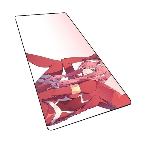 Tapis de souris de jeu avec bords cousus, Jujutsu Kaisen Gojo Satoru de 3 mm dépaisseur, base en caoutchouc antidérapante, t