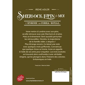 Sherlock, Lupin et moi - Tome 7: Lénigme du cobra royal