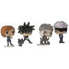 Funko Pop! 4-Pack Animation Jujutsu Kaisen S1 - Yuji Itadori/Megumi Fushiguro/Nobara Kugisaki/Satoru Gojo Glows in The Dark 