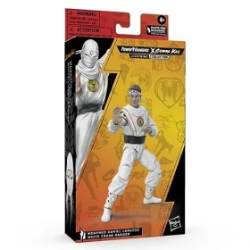 Hasbro Power Rangers x Cobra Kai Ligtning Collection Figurine Morphed Daniel LaRusso White Crane Ranger 15 cm