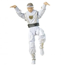 Hasbro Power Rangers x Cobra Kai Ligtning Collection Figurine Morphed Daniel LaRusso White Crane Ranger 15 cm