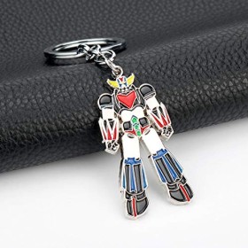 MINTUAN UFO Robot Goldorak Porte-clés UFO Robo en Alliage de Zinc Pendentif Porte-clés Cadeau Llavero Chaveirojewelry bibelot
