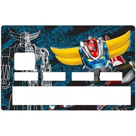 Sticker pour carte bancaire, Tribute to GOLDORAK édition limitée 100 ex. - Différenciez et décorez votre carte bancaire suiva