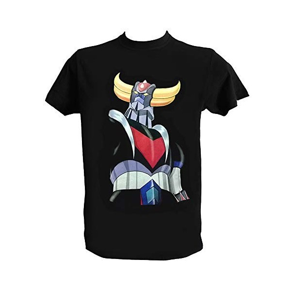 Tee Shirt Goldorak UFO Robot Enfant Manga T Shirt Dessin Anime 80, Homme - L