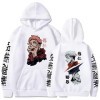 zhedu Manga Gojo Satoru Sweatshirts Japonais Jujutsu Kaisen Sweatshirt Yuji Itadori Sweats à Capuche Pull Y2k Pulls Streetwea