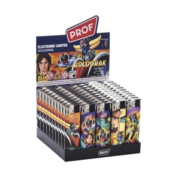 50 briquets Prof Goldorak