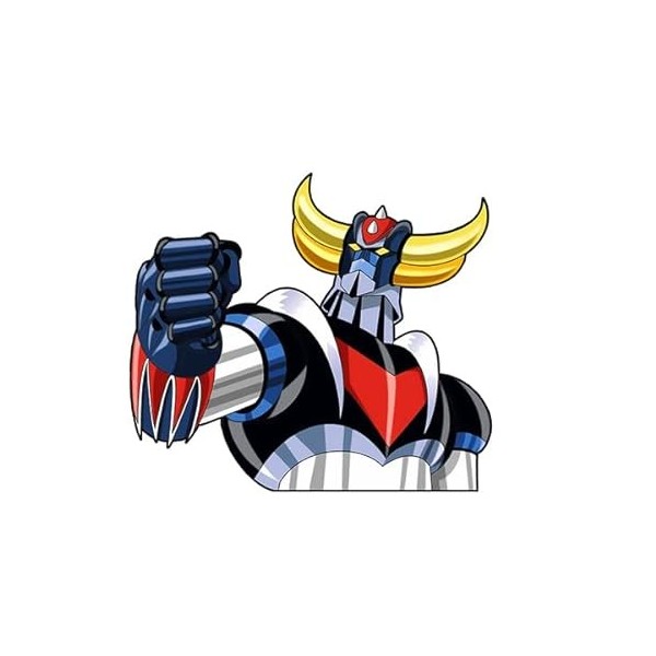 Sticker vinyl, Goldorak - 6 X 7,5 cm