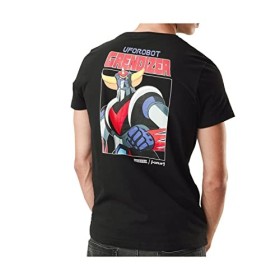Tee Shirt Homme Goldorak, T-Shirt Homme 100% Coton, Original et Confortable, Noir, Rouge, Jaune, Bleu, Taille M