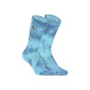 [ X ] CAPSLAB Chaussette Homme Goldorak, 1 Paire de Chaussette Haute Tie & Dye, Confortable et Douce, Bleu, Taille 43/46