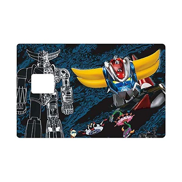 Tribute to GOLDORAK - sticker pour carte bancaire, format US