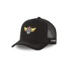 [ X ] CAPSLAB Casquette Homme & Femme Goldorak, Casquette Trucker, Durable, Doux et Original, Noir, Jaune, Bleu, Rouge, Taill