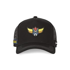 [ X ] CAPSLAB Casquette Homme & Femme Goldorak, Casquette Trucker, Durable, Doux et Original, Noir, Jaune, Bleu, Rouge, Taill