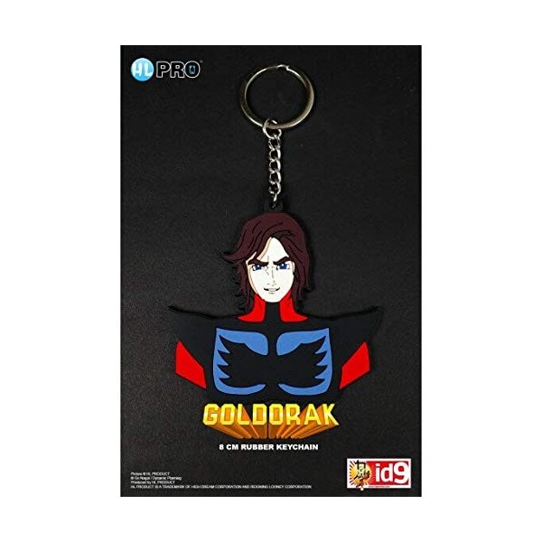 High Dream - Porte Clé Goldorak - Actarus Buste Gomme 8cm - 4589504962008