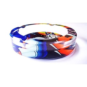 Cendrier en verre GOLDORAK, cadeau unique en son genre, bon pour collectionneur également et pour toutes occasions