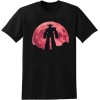 Red Moon Grendizer T-Shirt Grendizer Goldrake Goldorak Anime 70s 80s UFO Space Robot Mens Tee Noir Tee Cartoon Mens Tee, Noir