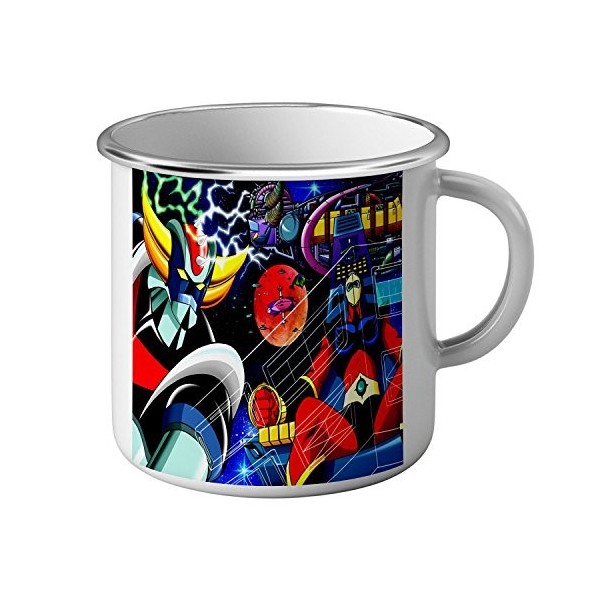 Mug Emaillé Métal goldorak mazinger Z mecha manga