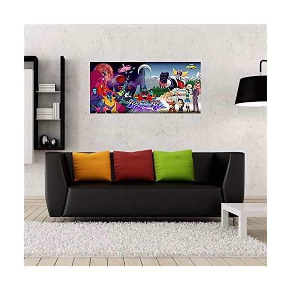 Poster Affiche Goldorak Manga Mecha Vega 61x132cmB 