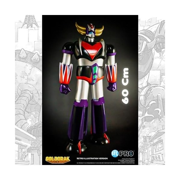 High Dream - Figurine Goldorak - Goldorak Version 2020 Manga Illustration 60cm - 4589504961841