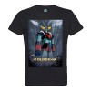 French Unicorn T-Shirt Homme Col Rond Coton Bio Goldorak Go Nagai Robot Manga Anime Japon 80s