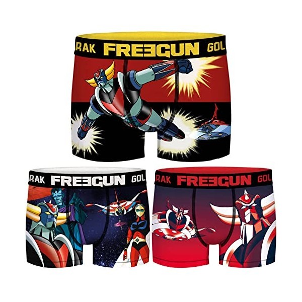 FREEGUN Boxer Homme GOLDORAK Grendizer S, GOL1 