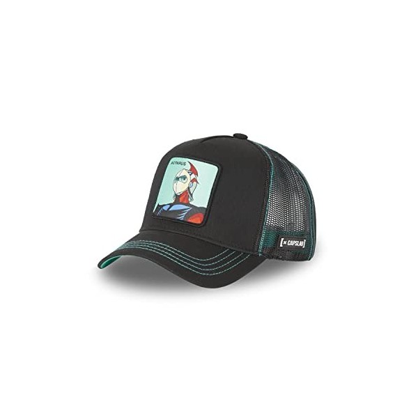 [ X ] CAPSLAB Casquette Homme & Femme Goldorak, Casquette Trucker, Actarius, Doux et Durable, Rouge, Bleu, Noir, Taille TU