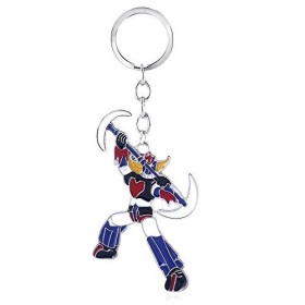 Grendizer UFO Robot Porte-clés Métal Goldorak Astéro Haches - 5 cm