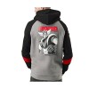 [ X ] CAPSLAB Sweat Homme Goldorak, Sweats à Capuche Homme, Original et Chaud, Gris, Blanc, Rouge, Taille M