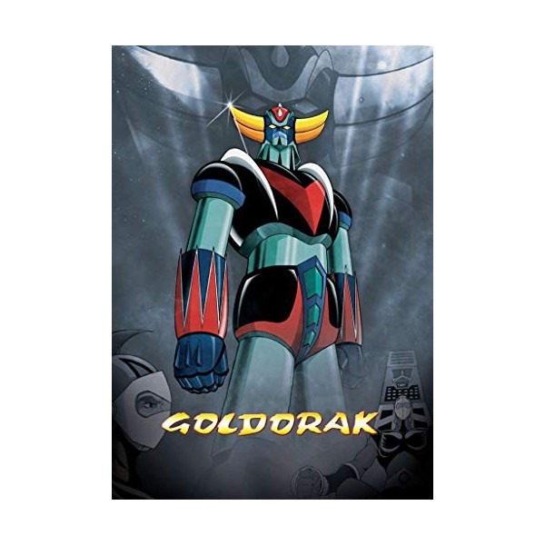 Poster Affiche Goldorak Couleur Hero Manga Robot Dessin anime