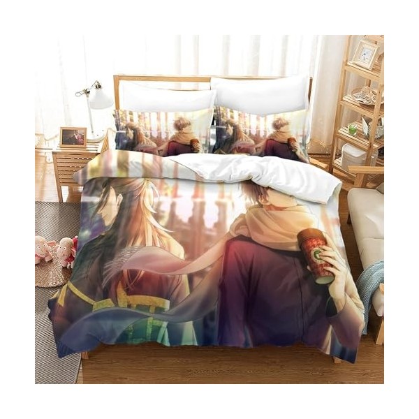 Anime Satoru Gojo Housse De Couette Imprim￩e en 3D, Ensemble De 3 Pi￨Ces pour La Literie, Housse De Couette Imprim￩e Artistiq