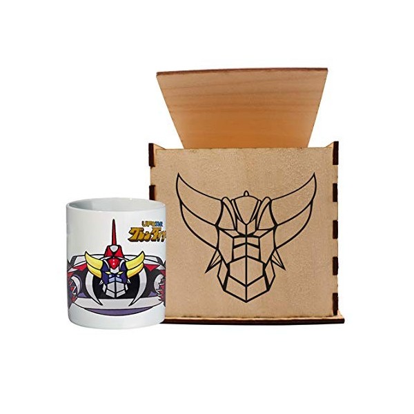 UZ Design 1 Tasse Goldorak avec 1 Coffret Robot Année 80 Mug Accessoire Go Nagai, Goldorak 2