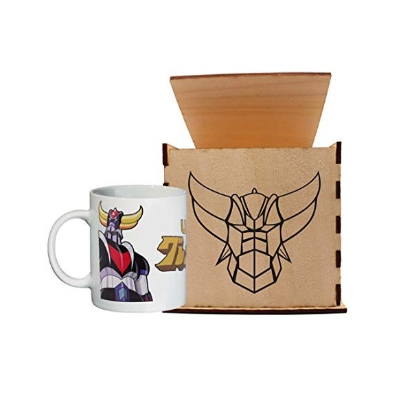 UZ Design 1 Tasse Goldorak avec 1 Coffret Robot Année 80 Mug Accessoire Go Nagai, Goldorak 2
